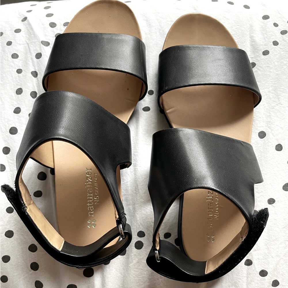 Naturalizer Kimono Black Sandal